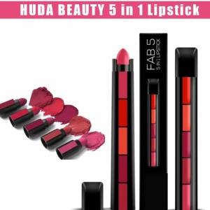 Hudha beauty 5 in 1 lipstick