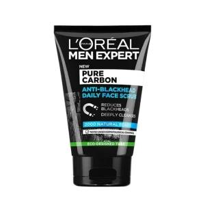 LOREAL Pure Carbon Anti-Blackhead Face Scrub - 100 ml