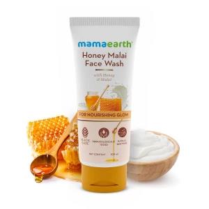 Mamaearth Honey Malai Face Wash with Honey & Malai