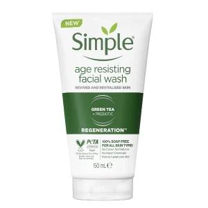 SIMPLE Regeneration Age Resisting Facial Wash - 150 ml