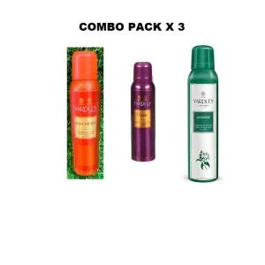 Yaardlley London Jasmine Refreshing Body Spray tonique pour