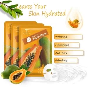 AICHUN BEAUTY Papaya Argan Oil Facial Mask 1 Pc