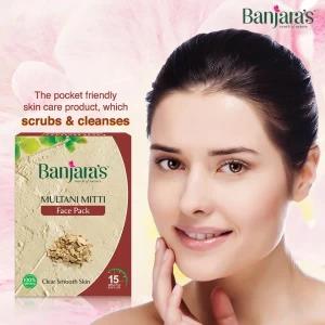 Banjaras Multani Mitti Face Pack Powder 100g