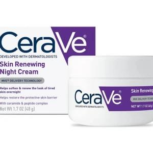 CERAVE Skin Renewing Night Cream for Face - 48 g