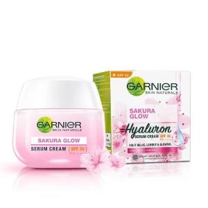 Garnier Sakura Glow Hyaluron Serum Cream 50ml Indonesia