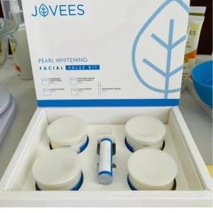 JOVEES Pearl Whitening Facial Kit 225g - Made in India