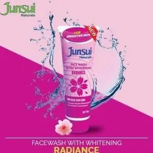 Junsui Facewash Extra Whitening Radiance - 100Gm