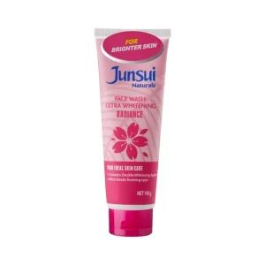 Junsui Face Wash With Extra Whitening Radiance 100g