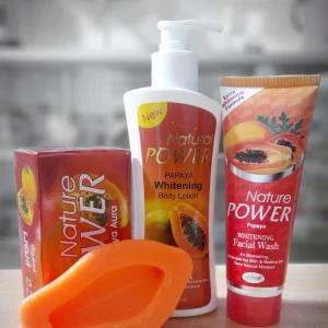 Nature Power Full Set -Nature Power Facial Set, Papaya