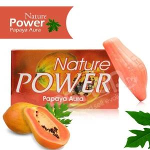 Nature Power Papaya Beauty Aura Soap 125g