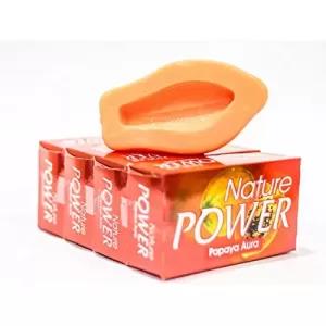 Papaya Soap Nature Power Papaya Aura Made in India with Vita