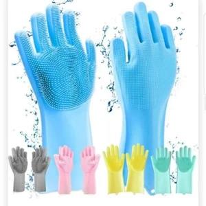 Silicon Wash Goves Scrubber