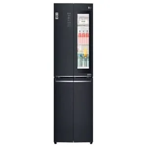 Lg Refrigerator S/S Instaview D/D 594L-Matte Black