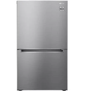 LG Refrigerator 320L Bottom Freezer - Platinum Silver