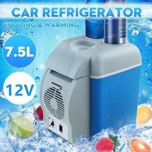 Portable 7.5L 12V Car Refrigerator, Cooling and Heating