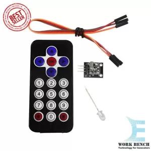 Generic HX1838 IR Receiver Module Wireless Remote Control
