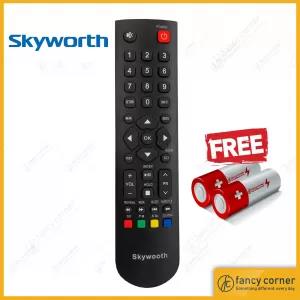 Black Singer / Skyworth / Softlogic LED 3D TV Remote Control