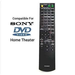 Black Sony DVD Home Theater AV System Remote Control RM-AMU0