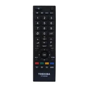 Black Toshiba CT-90336 TV Remote Control