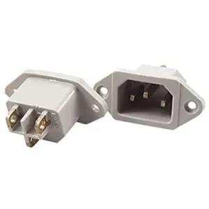 Generic Rice Cooker Power Socket (White)
