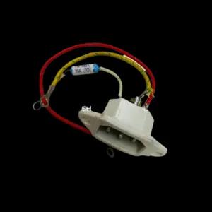 Generic Rice Cooker Socket with Fuse White