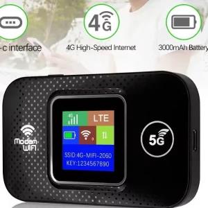 Wifi Pocket Router Pixlink 314-E LCD Portable 4G LTE