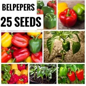 Belpepers mix colours seeds