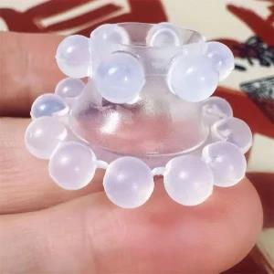 18-Bead Cock Ring Male Delay Clitoral Sex Toys for Men
