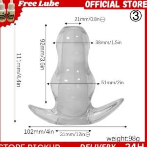 Anal Plug Vagina Anus Dilator (Size 3)