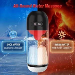 APP Control Tongue Licking Rotating Masturbation cup