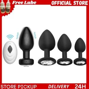 Butt Plug Prostate Massager Wireless vibrate set sex toy