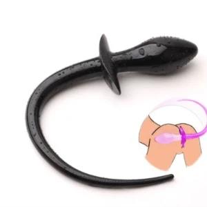 Jelly Pig Tail Butt Anal plug