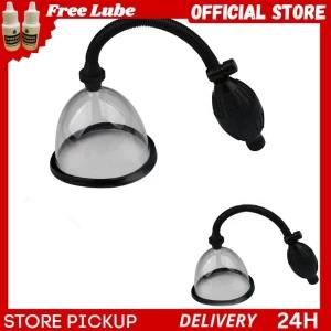 Manual breast enlargement pump sex toy