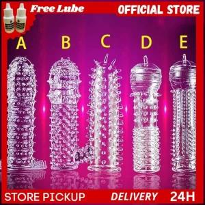 men sex toy penis enlarge Condom for Delay