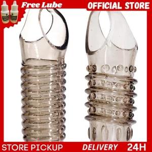 Penis enlarge Reusable Silicone Cock Ring sex toy men