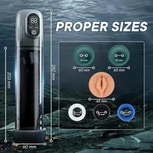 Penis Pump - 2 in 1 Sex Toys for Men Masturbation Cup