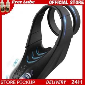Penis sperm Delay Ejaculation Vibrate Cock Ring sex toy
