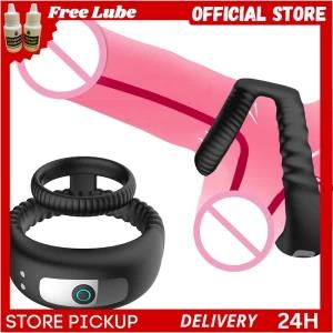 rechargeable vibrate cock ring sex toy