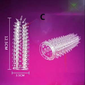 Reusable silicon condom G - spot Condoms type "C"