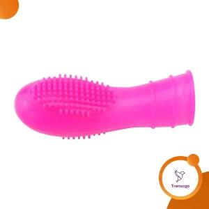 Silicone Finger Sleeve Ring Bump Penis Ring Sex Toys