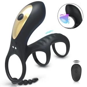 Sucking,G-Spot Simulators with Vibrator Cock Rings