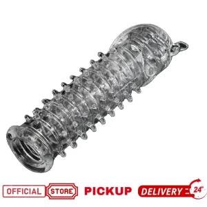 silicon reusable and penis extendable condom C sex toy