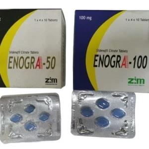 Enogra 50mg 40 Tablets Delay Pills for Erectile Dysfunction
