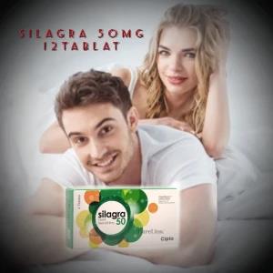 SilDANAFIL 50mg silagra brand 12 tablat