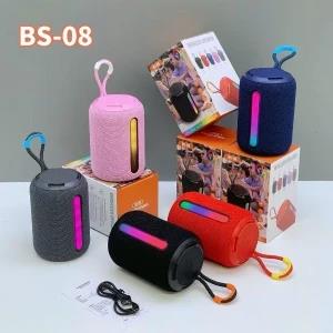 RGB Speaker High Bass Bluetooth Wireless Speaker BS 08