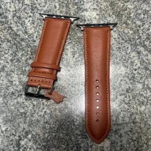 Brown New Smart Watch Lather Strap