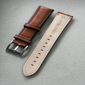 Brown Smart Watch 22mm Quick Release Lather Blue / Black /