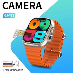 MODIO SM03 SMART WATCH SIM CARD / CAMERA / 3x STRAP