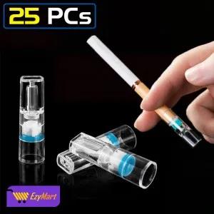 25 PCs Disposable Cigarette filter Tar Filter Holder