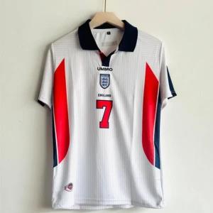 England 1998 Home Kit Football Jersey - David Beckham